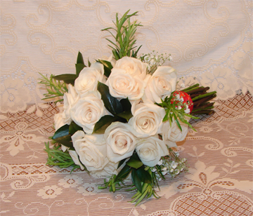 Andrea & Stephane bridal bouquet