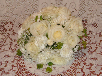 Laurie's bridesmaid bouquet
