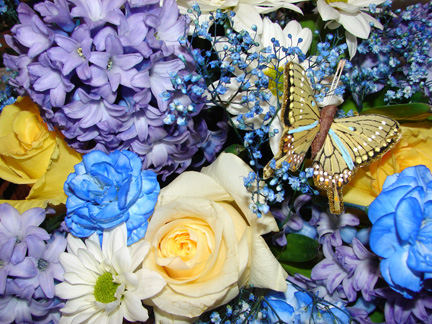 Multicolour Wedding Flowers 