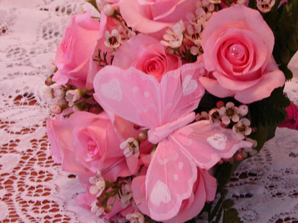 Pink Wedding Flowers 