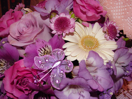 Purple Wedding Flowers 